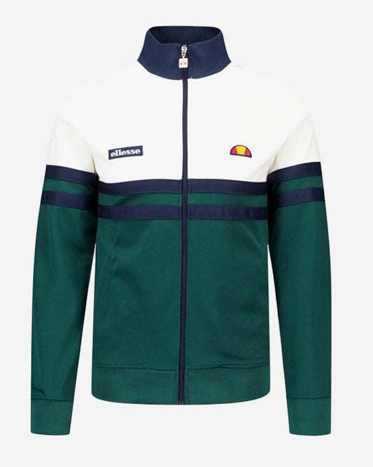 Ellesse RIMINI Track Jacket Off White/Dark Green