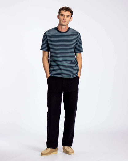 Far Afield Breton T Shirt Stargazer/Navy Far Afield