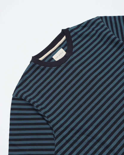 Far Afield Breton T Shirt Stargazer/Navy Far Afield
