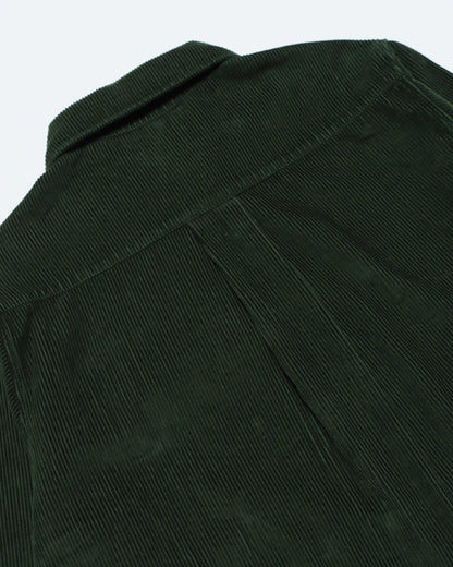 Far Afield EVANS Overshirt Corduroy Bottle Green Far Afield