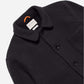 Far Afield STATION JACKET Textured Jacquard Meteorite Black