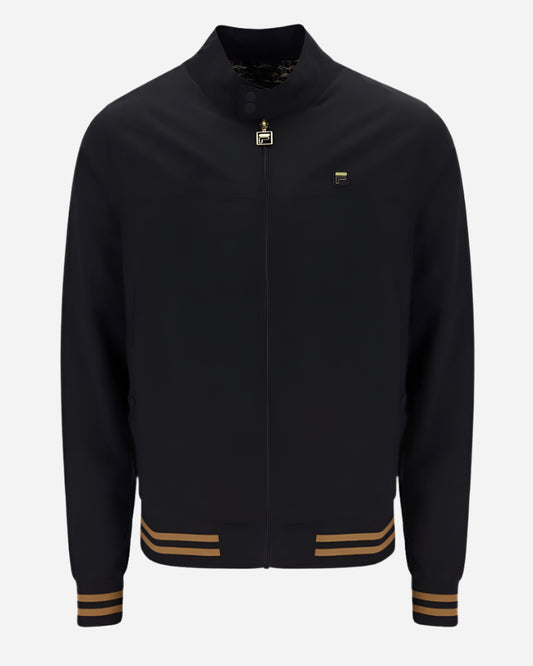 FILA ALESSIO Lightweight Jacket Black/Gold-20% OFF!