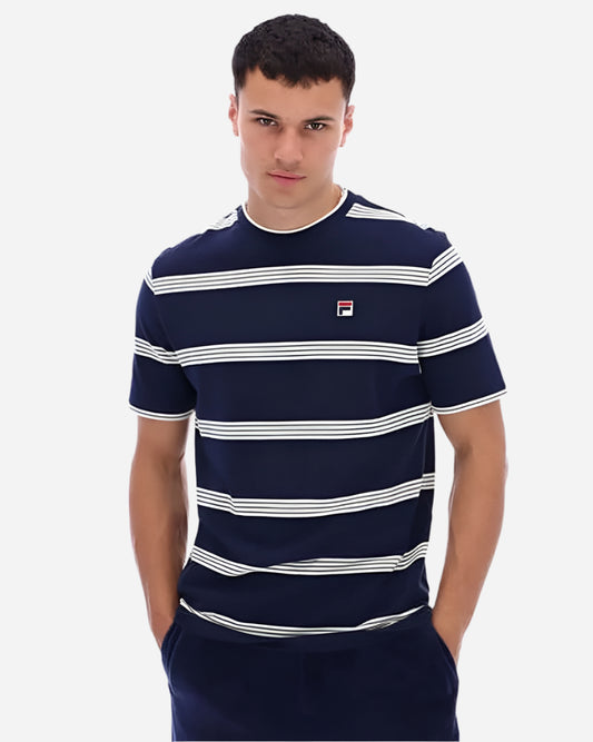 FILA CHAPMAN T Shirt Navy/Gardenia FILA