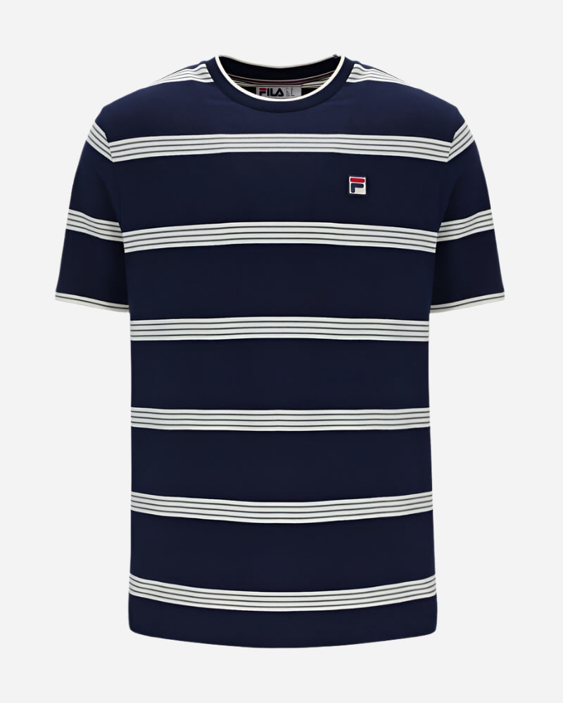 FILA CHAPMAN T Shirt Navy/Gardenia FILA