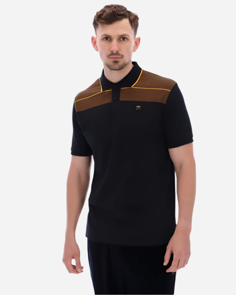 FILA JACAPO Polo Black FILA