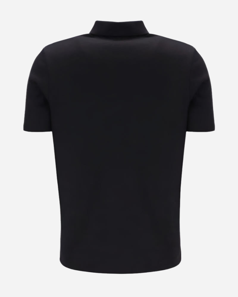 FILA SARO Geo Pattern Polo Black FILA