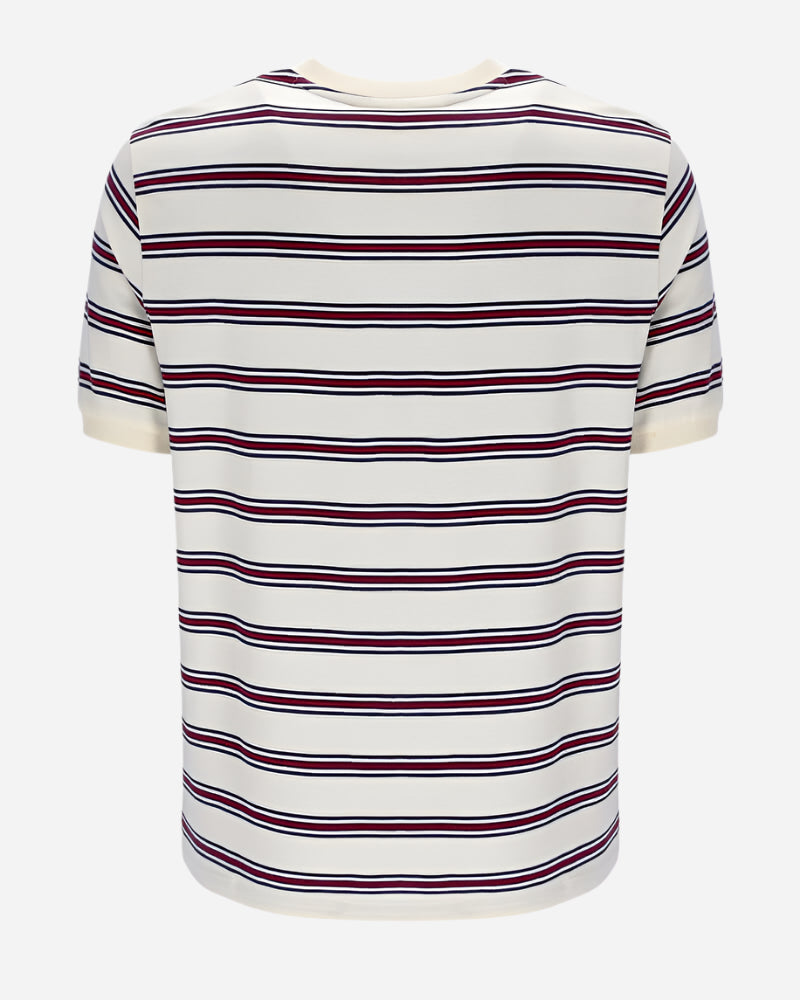 FILA BRUNO Ringer T Shirt Gardenia FILA