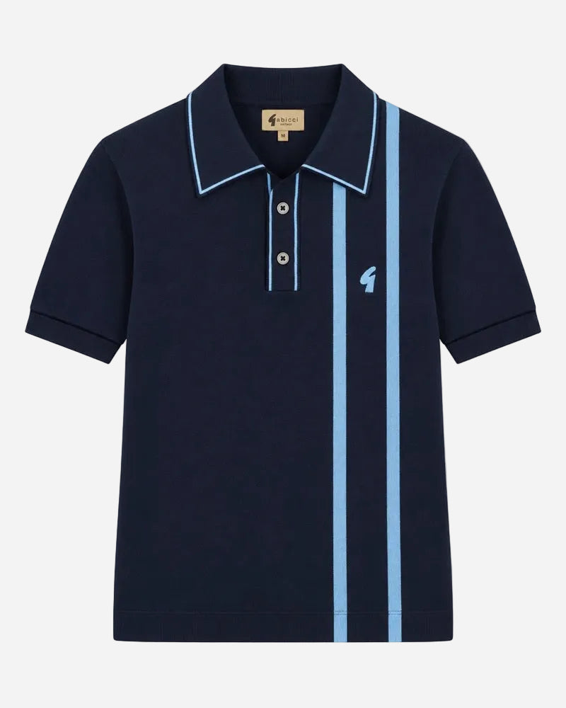 Gabicci Vintage BECKENHAM Polo Navy
