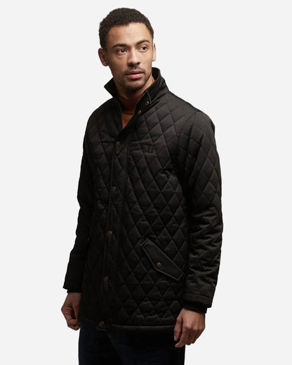 Gabicci BELTRAM Quilted Jacket Black