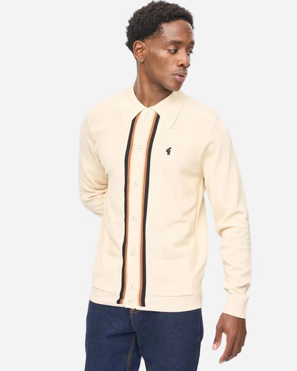 Gabicci Vintage BROMLEY Polo Cream