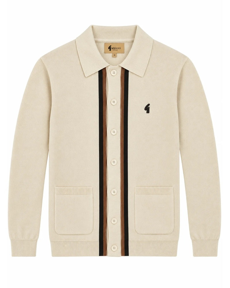 Gabicci Vintage BROMLEY Polo Cream