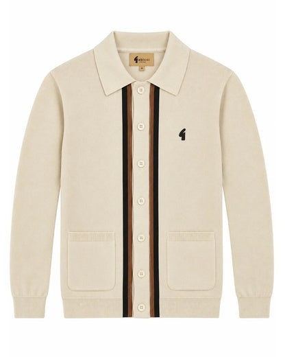 Gabicci Vintage BROMLEY Polo Cream