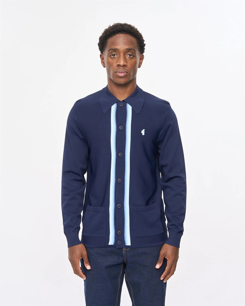 Gabicci Vintage BROMLEY Polo Navy
