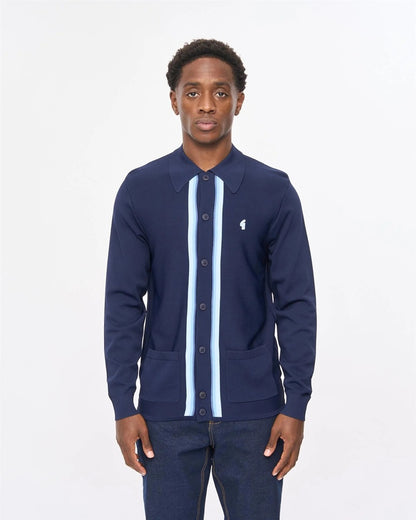 Gabicci Vintage BROMLEY Polo Navy