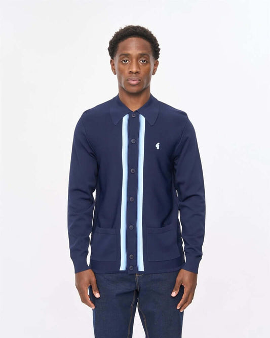 Gabicci Vintage BROMLEY Polo Navy
