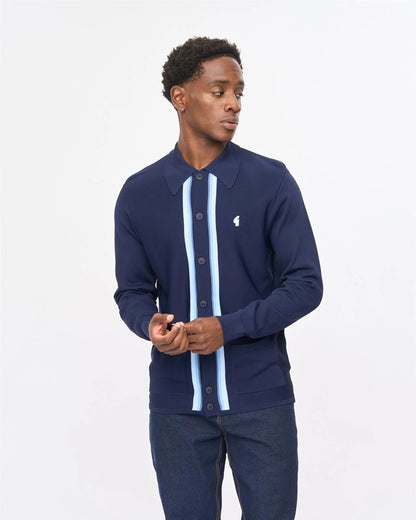 Gabicci Vintage BROMLEY Polo Navy