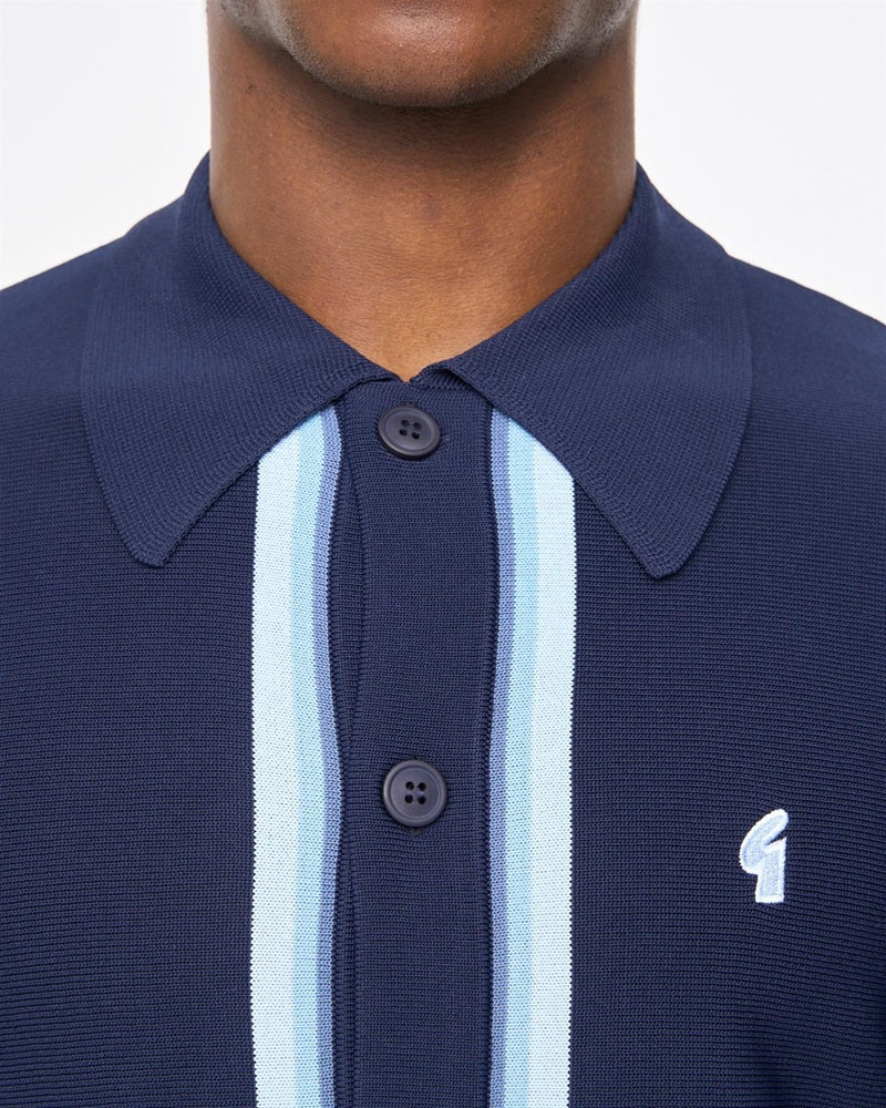 Gabicci Vintage BROMLEY Polo Navy