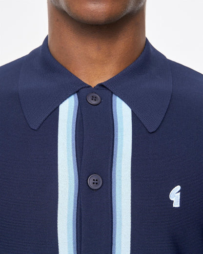 Gabicci Vintage BROMLEY Polo Navy
