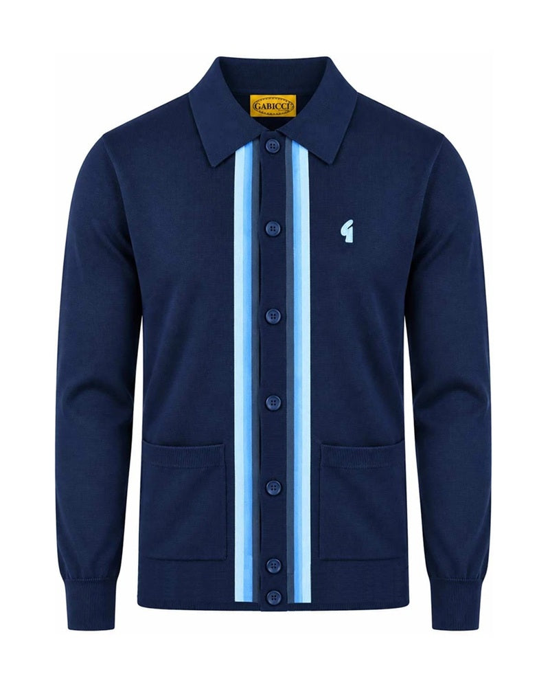 Gabicci Vintage BROMLEY Polo Navy