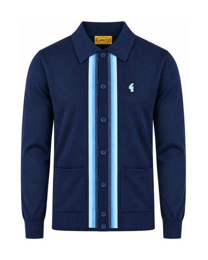 Gabicci Vintage BROMLEY Polo Navy