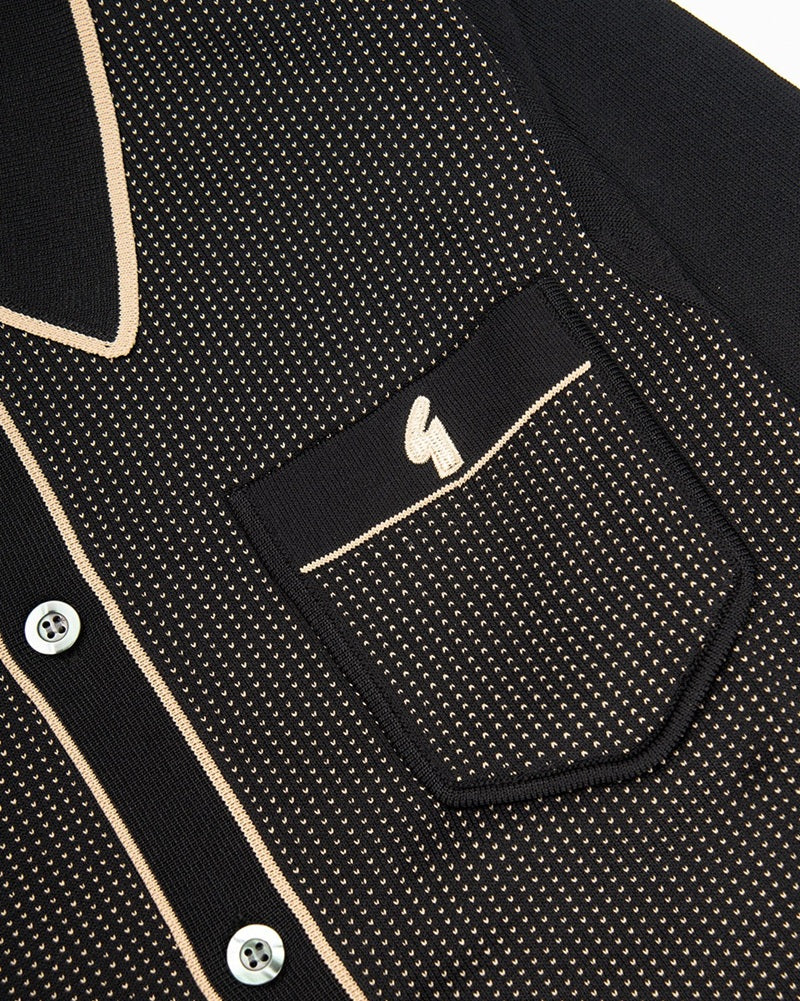 Gabicci Vintage DI LELLO Polo Black