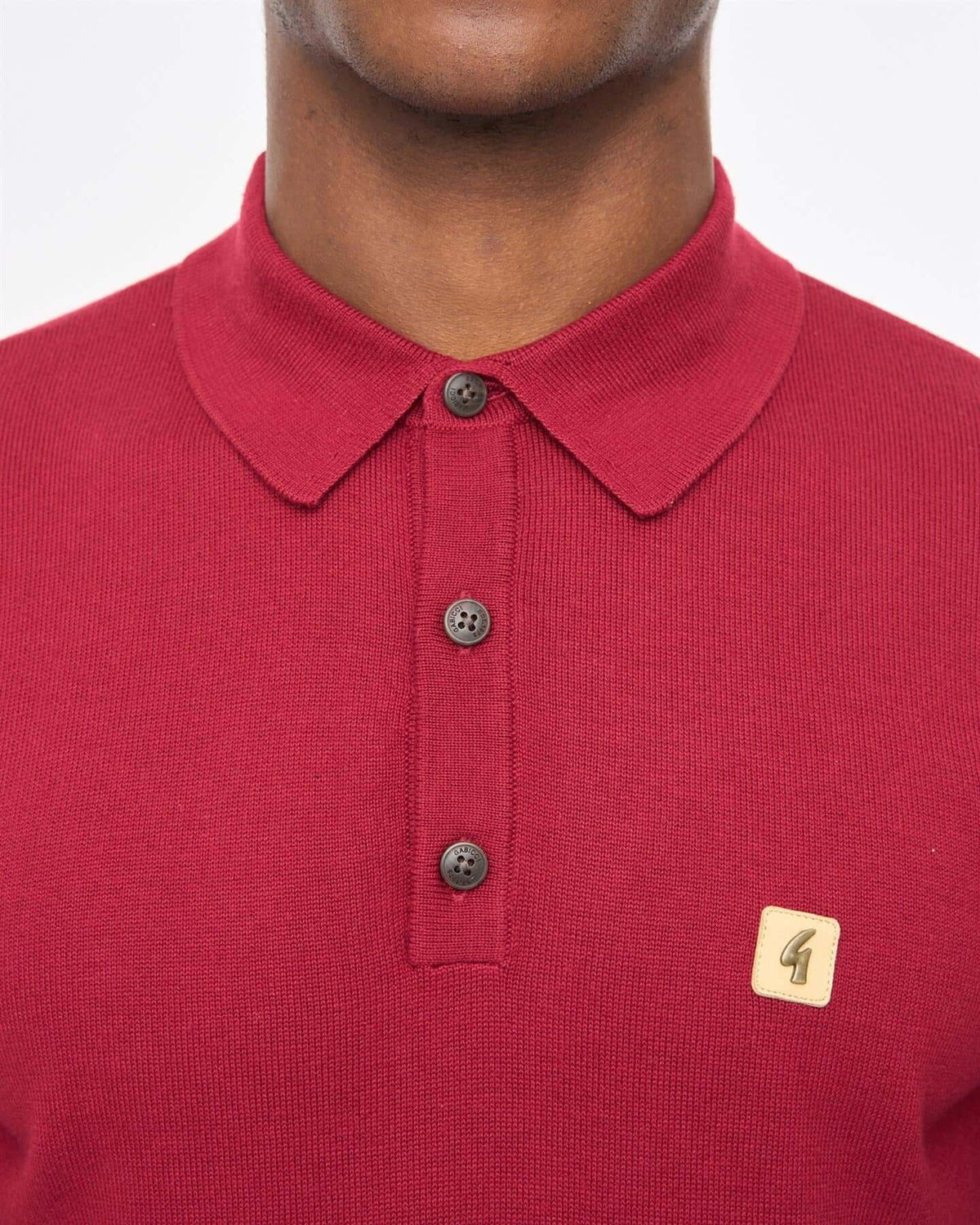 Gabicci Vintage JACKSON Polo Claret