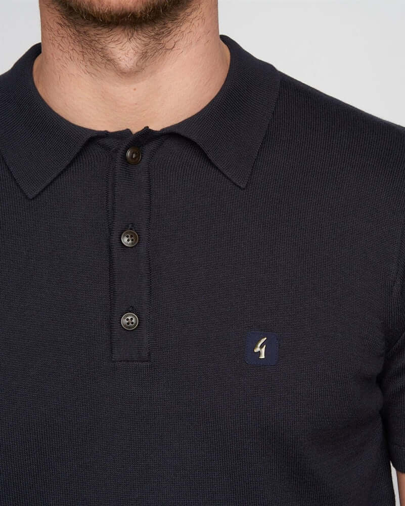 Gabicci Vintage JACKSON Polo Navy
