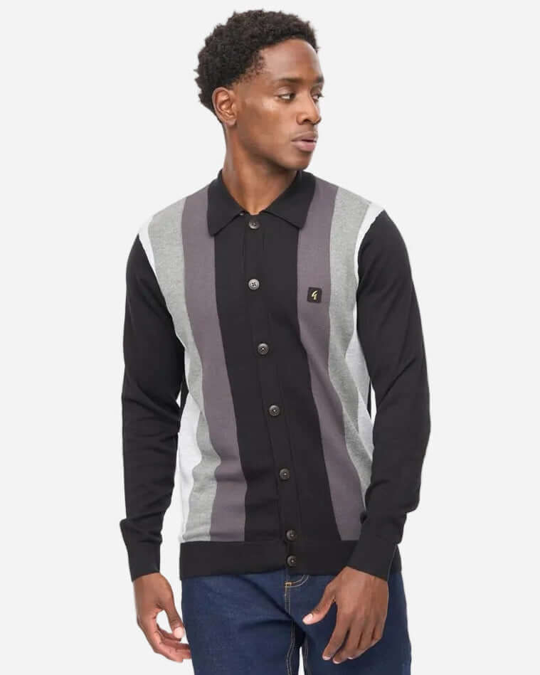 Gabicci Vintage PEDRO Polo Black