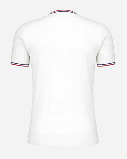 Gabicci SANTINO Knitted T Shirt White
