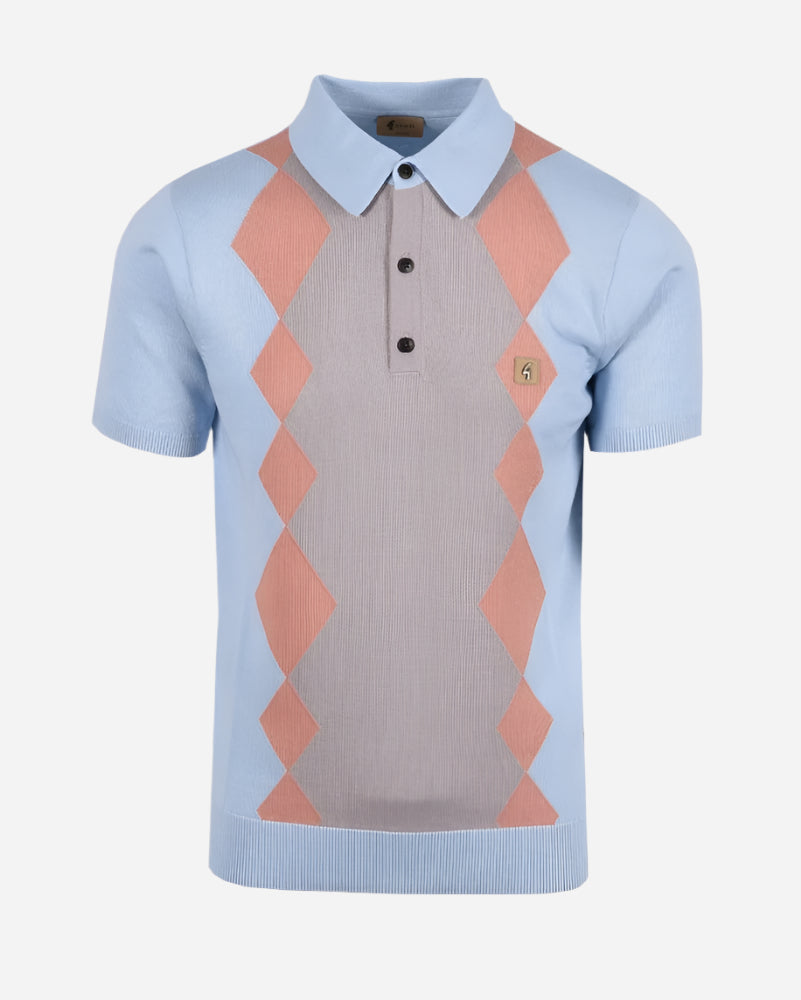 Gabicci BOND Polo Azure Blue