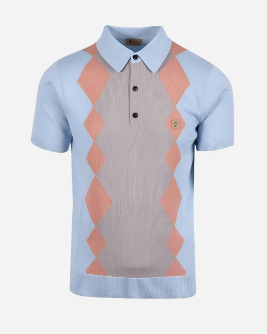 Gabicci BOND Polo Azure Blue