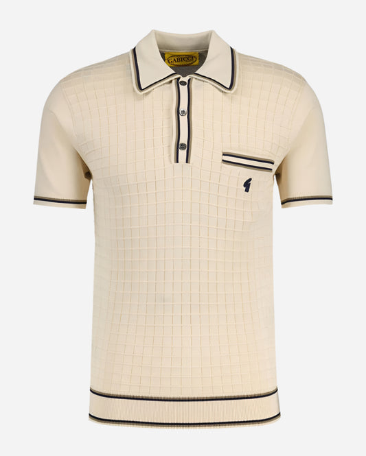 Gabicci DARIO Polo Cream
