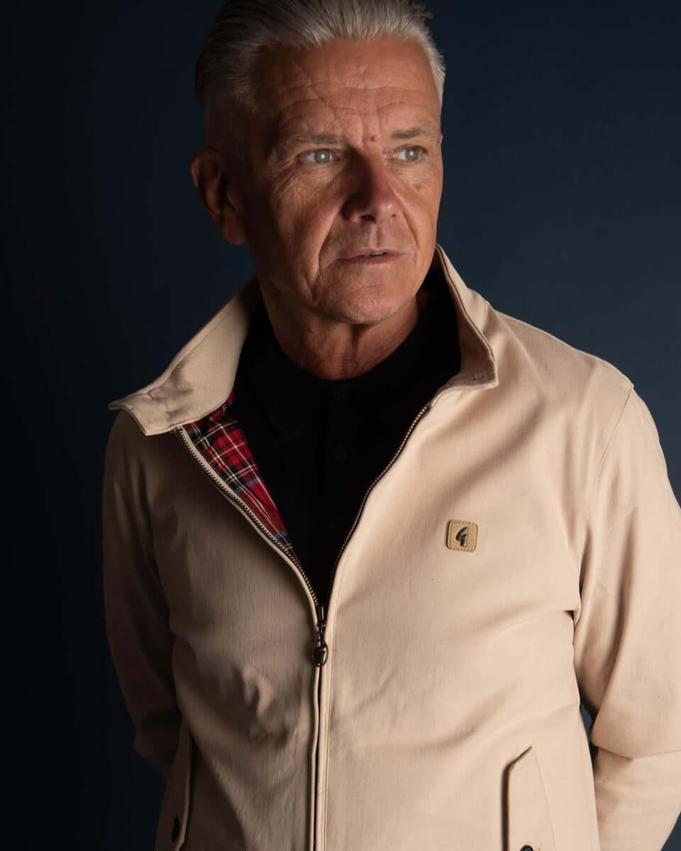 Gabicci Vintage Harrington Jacket Oatmeal