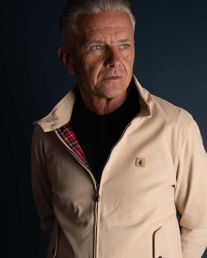 Gabicci Vintage Harrington Jacket Oatmeal