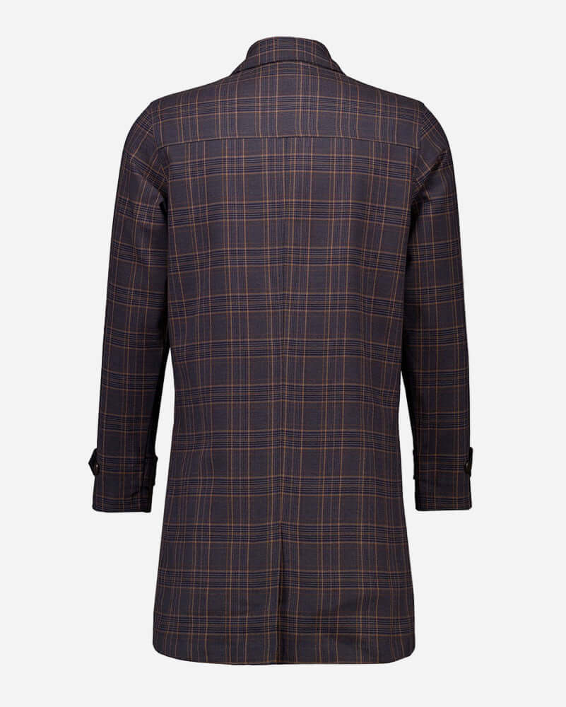 Gabicci Vintage HOUGHTON Mac Charcoal Check