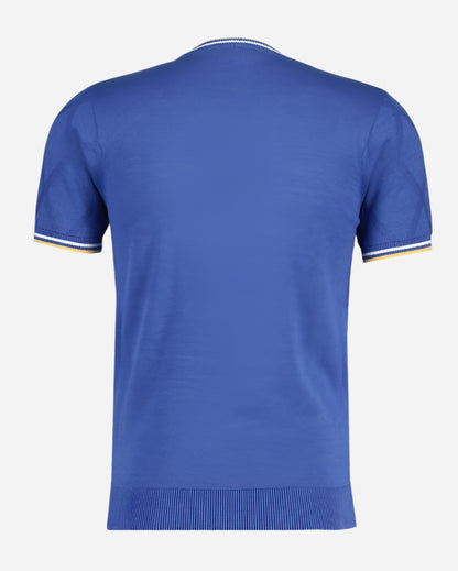 Gabicci SANTINO Knitted T Shirt Sapphire