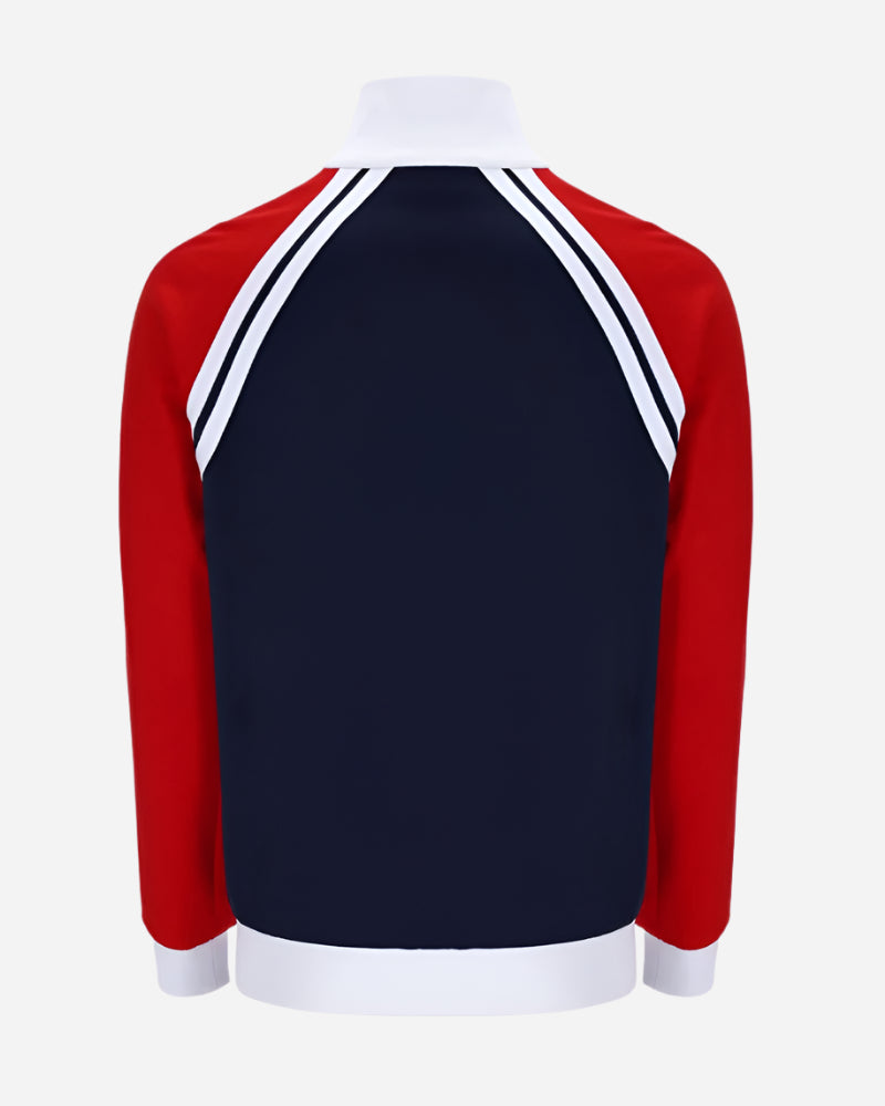 Sergio Tacchini GHIBLI Track Top Maritime Blue/Adrenaline Rush/White
