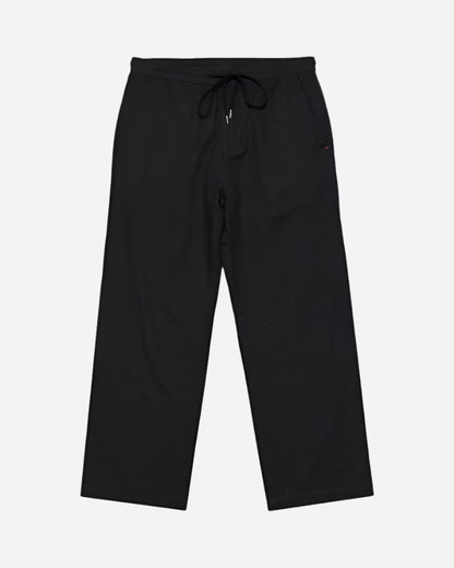 Far Afield HOUSE TROUSER Herringbone Twill Meteorite Black