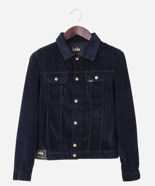 Lois Jeans TEJANA Needlecord Jacket Navy Lois
