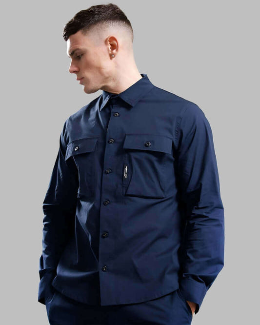 Marshall Artist FRENZO Shirt Navy Marshall Artist