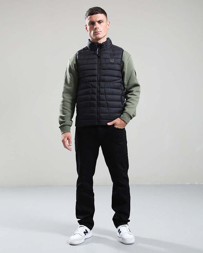 Marshall Artist OAKDALE Bubble Vest Black