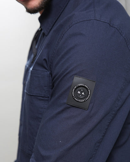 Marshall Artist STRATTON Overshirt Navy