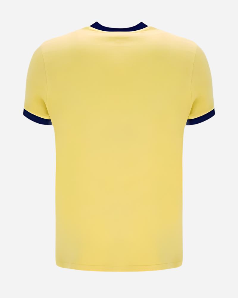 Sergio Tacchini MASTER T Shirt Lemon Drop/Maritime Blue/White