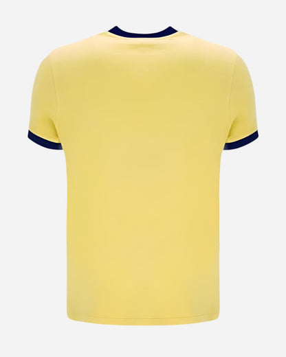 Sergio Tacchini MASTER T Shirt Lemon Drop/Maritime Blue/White