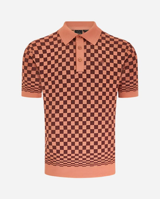 Merc AMBROSE Polo Knit Sunset