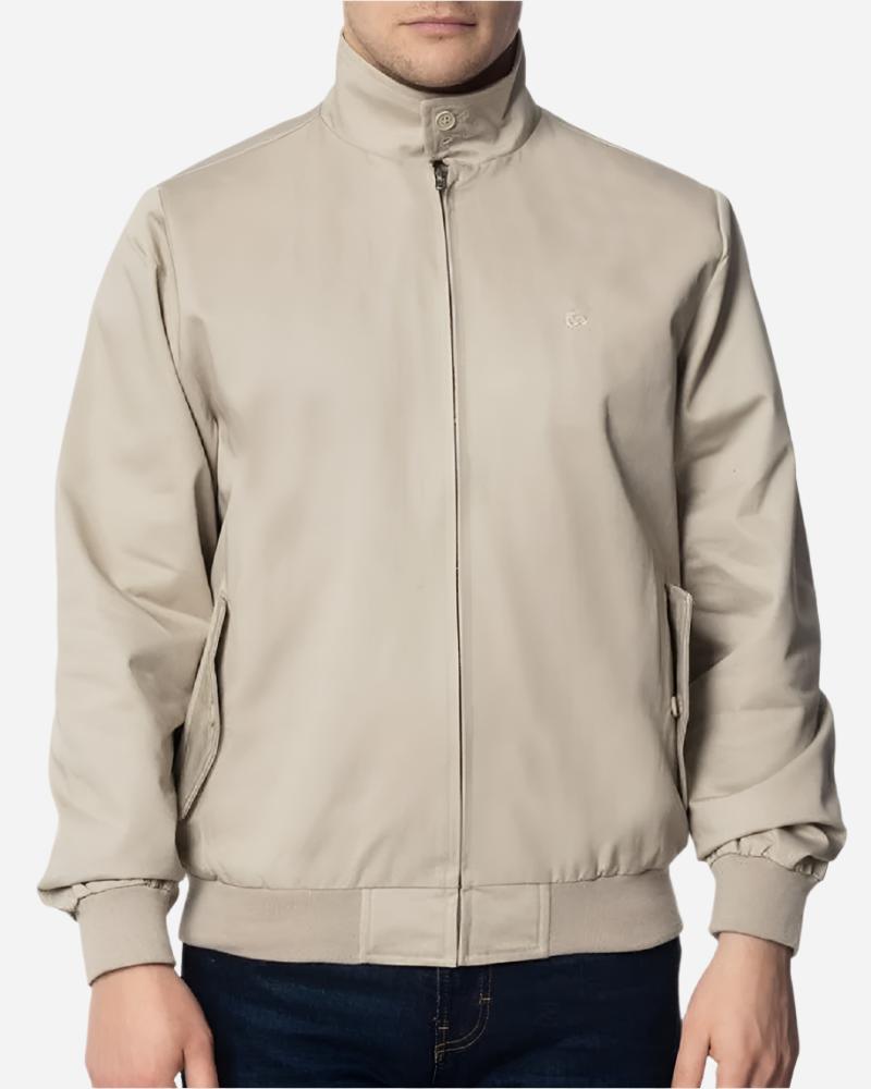 Merc London Harrington Jacket Beige Merc Clothing