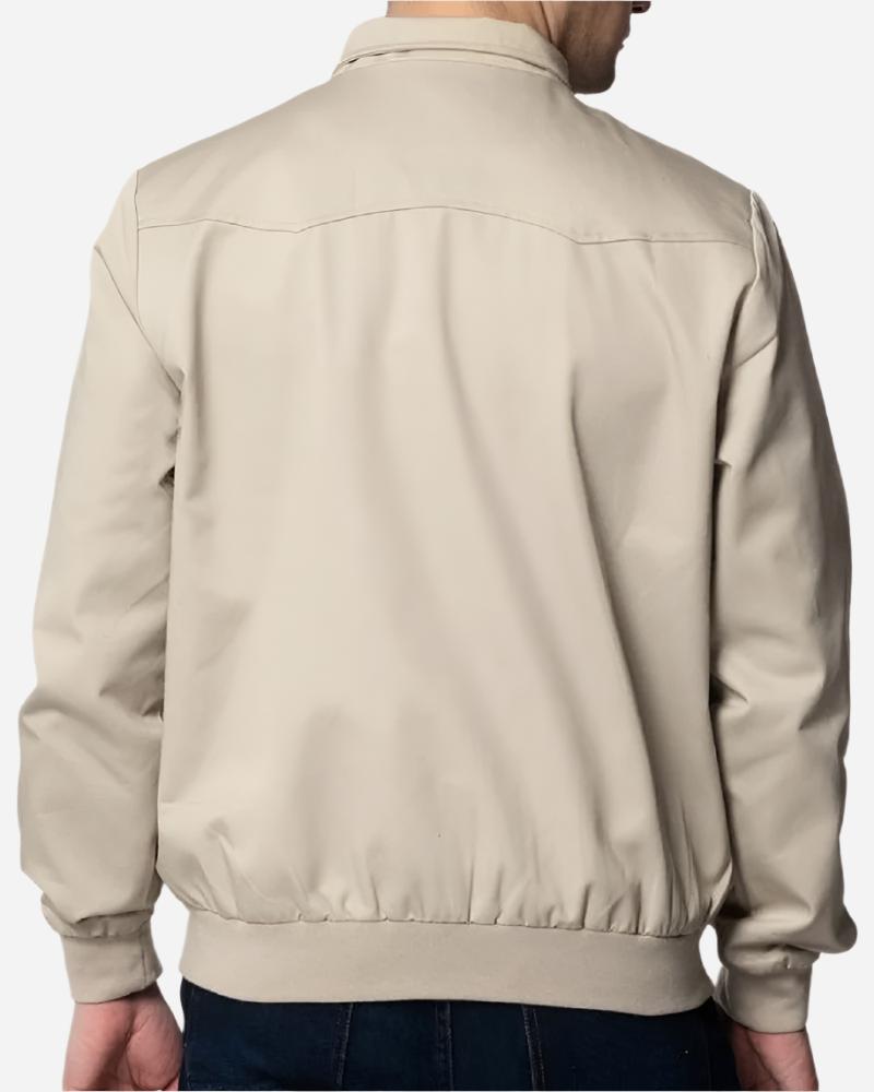 Merc London Harrington Jacket Beige Merc Clothing