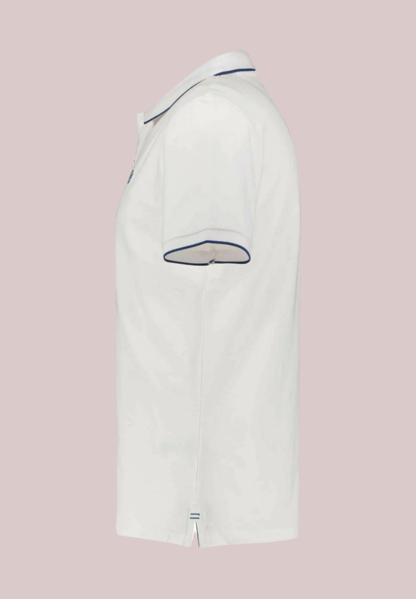 North Sails Polo White/Blue Piping North Sails