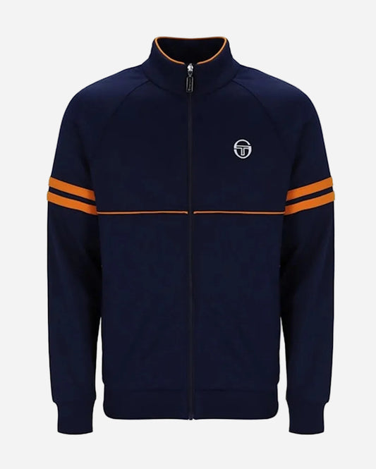 Sergio Tacchini ORION Track Jacket Maritime Blue/Orange Pepper