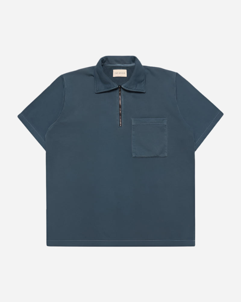 Far Afield POPOV Zip Top Navy Pigment Dye Far Afield